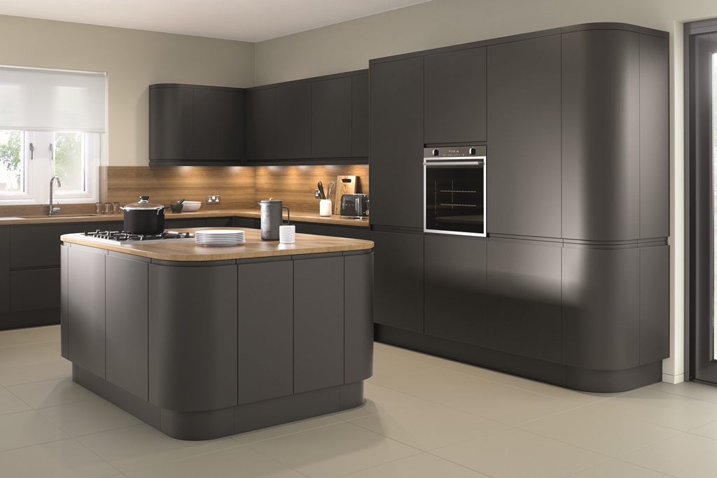 Handleless Matt Kitchen Doors